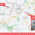 Pistenblume - Skipiste, Stadtzentrum Appartement Winterberg