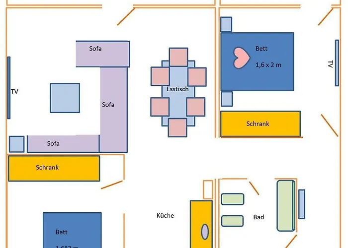 Pistenblume - Skipiste, Stadtzentrum