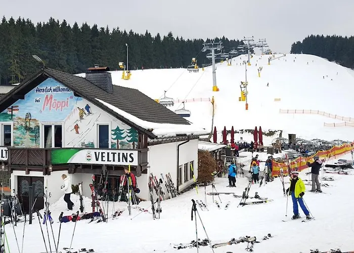 Pistenblume - Skipiste, Stadtzentrum Apartamento Winterberg