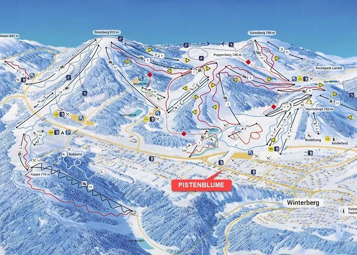 Pistenblume - Skipiste, Stadtzentrum Apartamento *